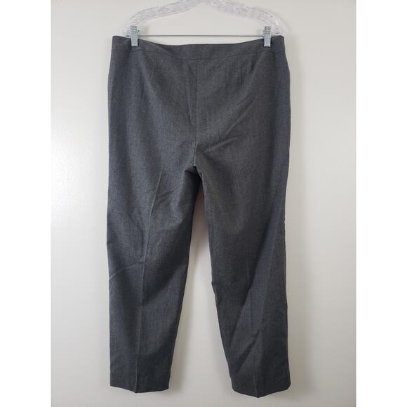 (Ju) Talbots Heritage Pants Womens Size 14 Lined Wool Blend Cropp Office Siren - Picture 3 of 7